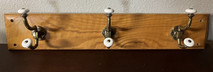 Vintage Coat/Hat Hooks