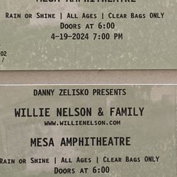 Willie Nelson - Mesa Amphitheater 