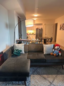 Grey Sectional Couch