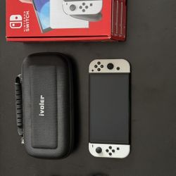 Like New! Nintendo Switch OLED White 