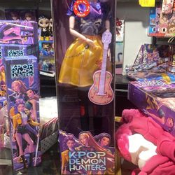 K-pop demon hunter dolls 
