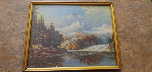 Beautiful Art Work 10×8 Vintage