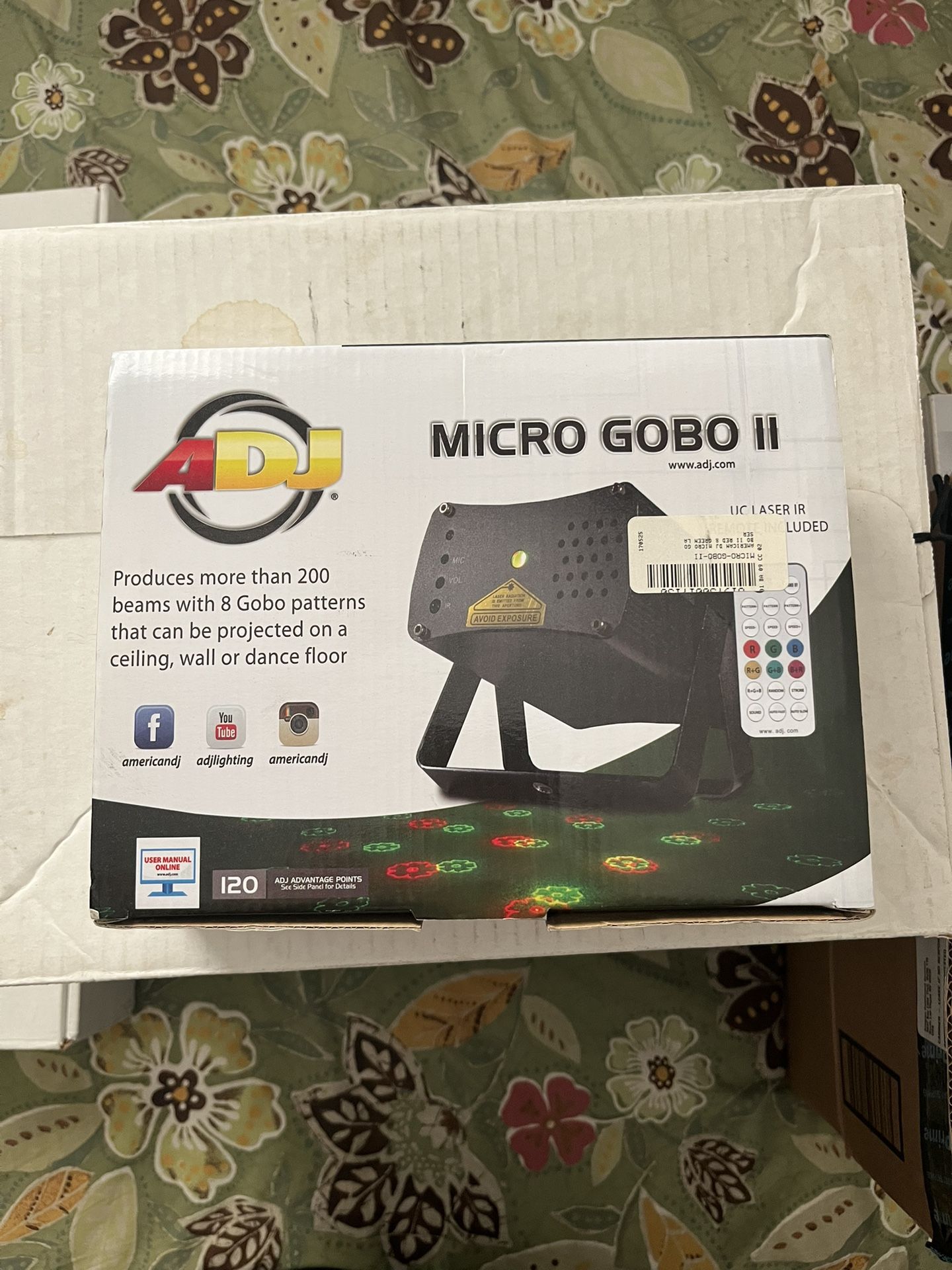 ADJ Micro Gobo II (DJ Laser Lights)