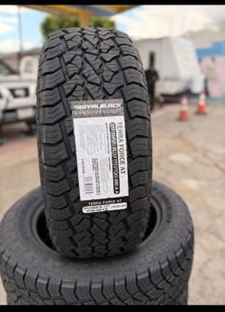275-55R20 AT royalblack tires 🛞 $520