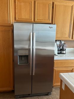 Whirlpool Stainless Steel Side-by-Side Refrigerator