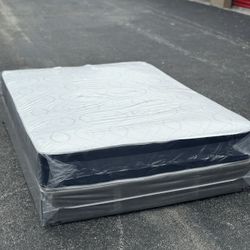 NEW Mattress Queen Size Regular With Box Spring // Offer  🚚
