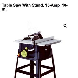 10’ Table Saw
