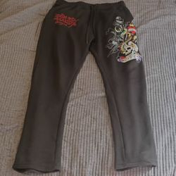 Ed Hardy Men's "New City" Sweatpants 
