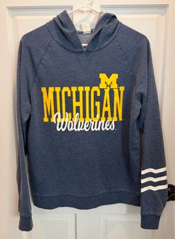Women’s Medium Michigan Wolverines Pullover Hoodie