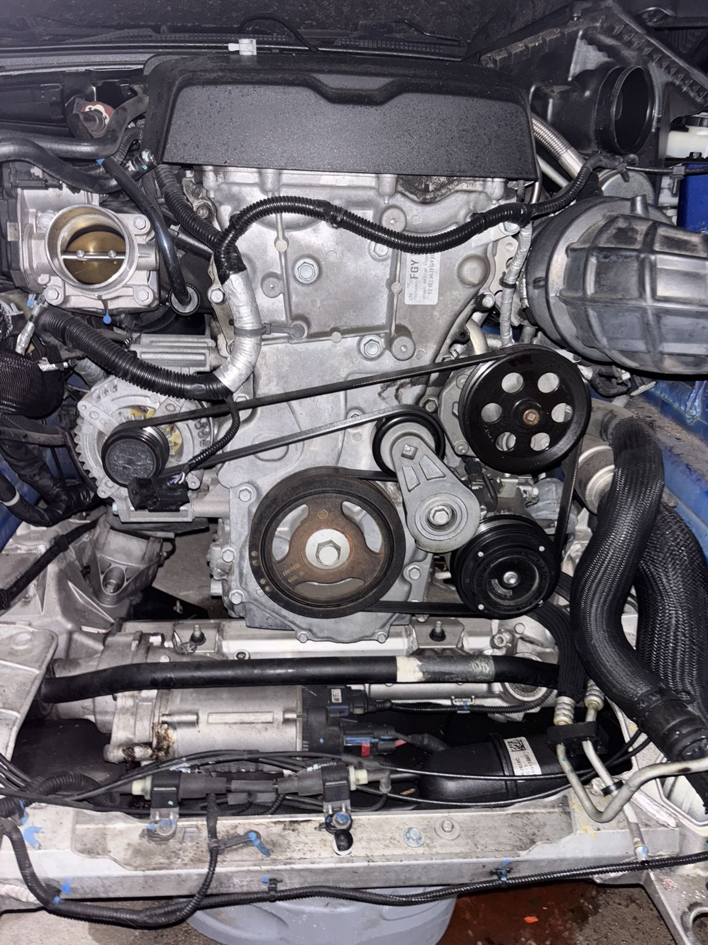 2017 Camaro engine