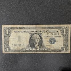 1957 A Series  *Star Note* $1 Silver Certificate