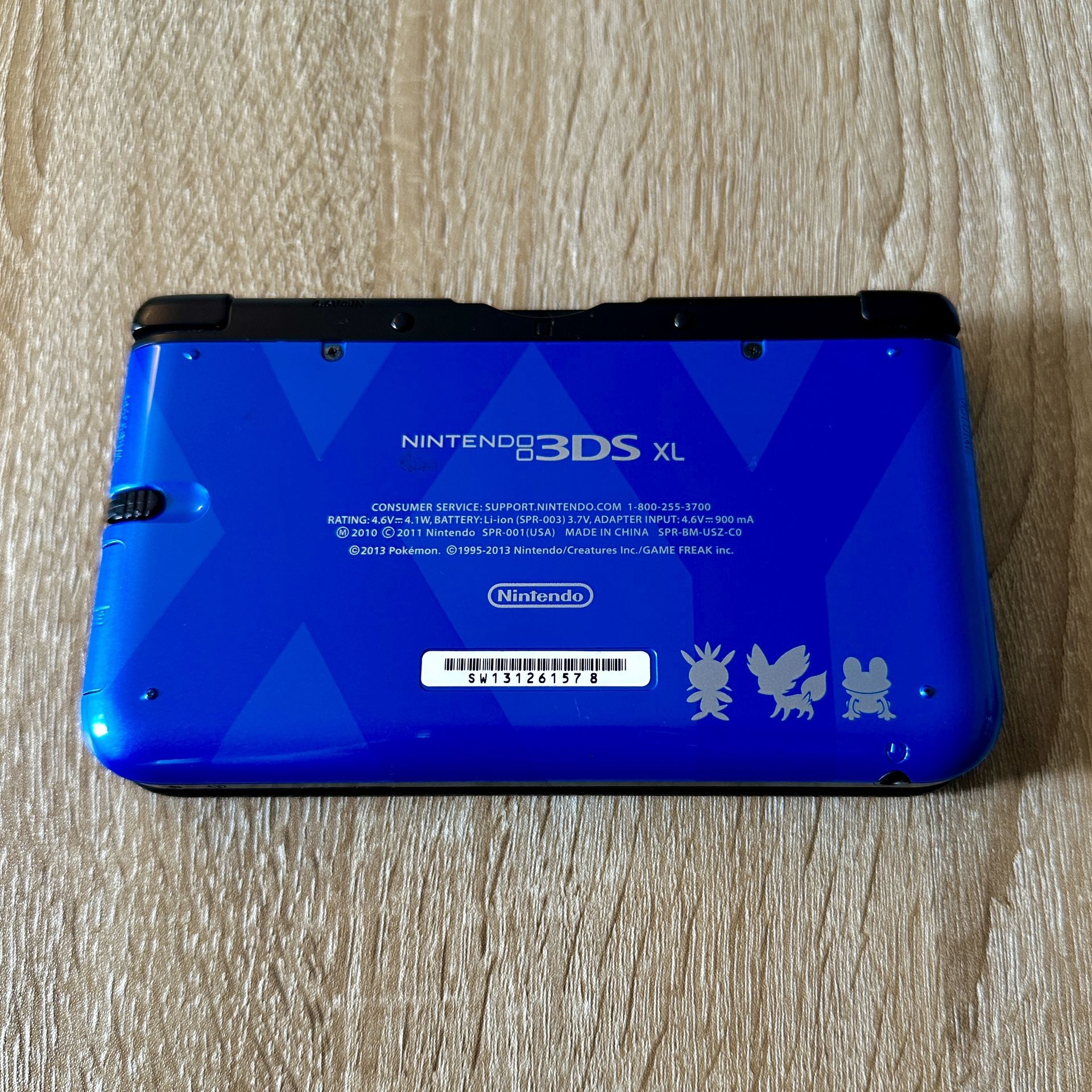 Nintendo 3DS XL in Pokemon X & Y Edition CIB Loaded with games for Sale