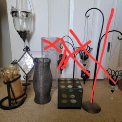Unique Candle Holders 10 Each