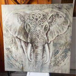 Elephant wall decor