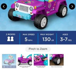 Jojo Siwa Power Wheels 