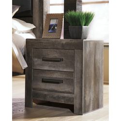 One Ashley Furniture Wynnlow 24" 2 Drawer Charging Nightstand With USB ports