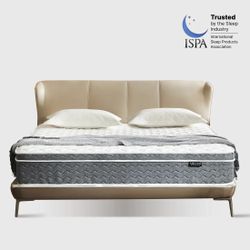 Full Mattress 12 Inch Hybrid Mattress in a Box with Memory Foam