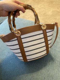 Striped Purse