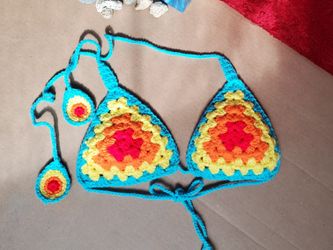 Crochet Swim Top