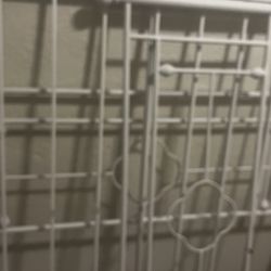 Full Sized White Bed 