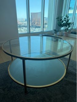 2-Tier Round Coffee table