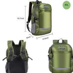Pack Of 2 ⭐️ LIGHTWEIGHT Travel Hiking Camping Daypack w/Wet Pocket - Waterproof