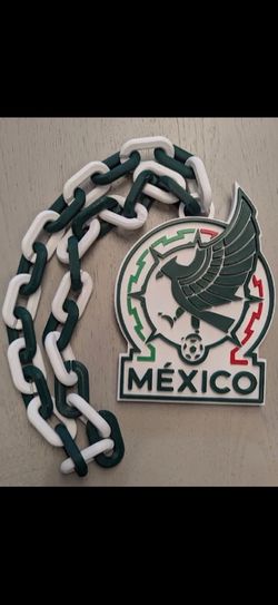 Mexico Hype Chain/ Necklace/ Sports/3D Custom Necklace/ Hype/ Teams/ necklace/ Dodgers/ Baseball