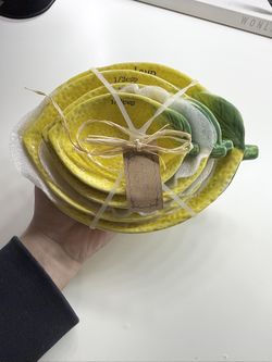 Arlington Designs Lemon Measuring Cups 