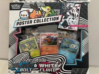 🔥Black Bolt White Flare Poster Collection🔥