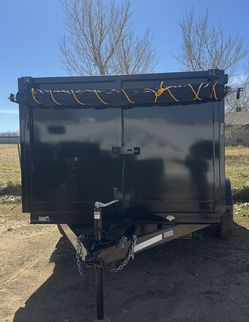 New 8x4x12 Hydraulic Dump Trailer 🔥