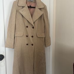 Wool Women’s Ivory Coat