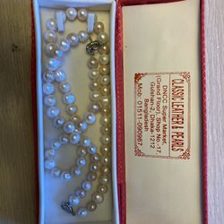 Genuine Pearl Necklaces Imported 