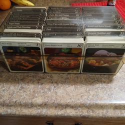 1980's Vintage Recipe Box