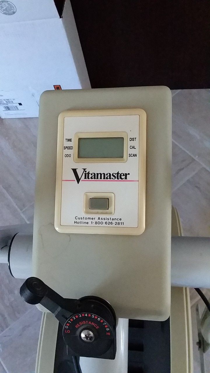 vitamaster biomaster exercise bike