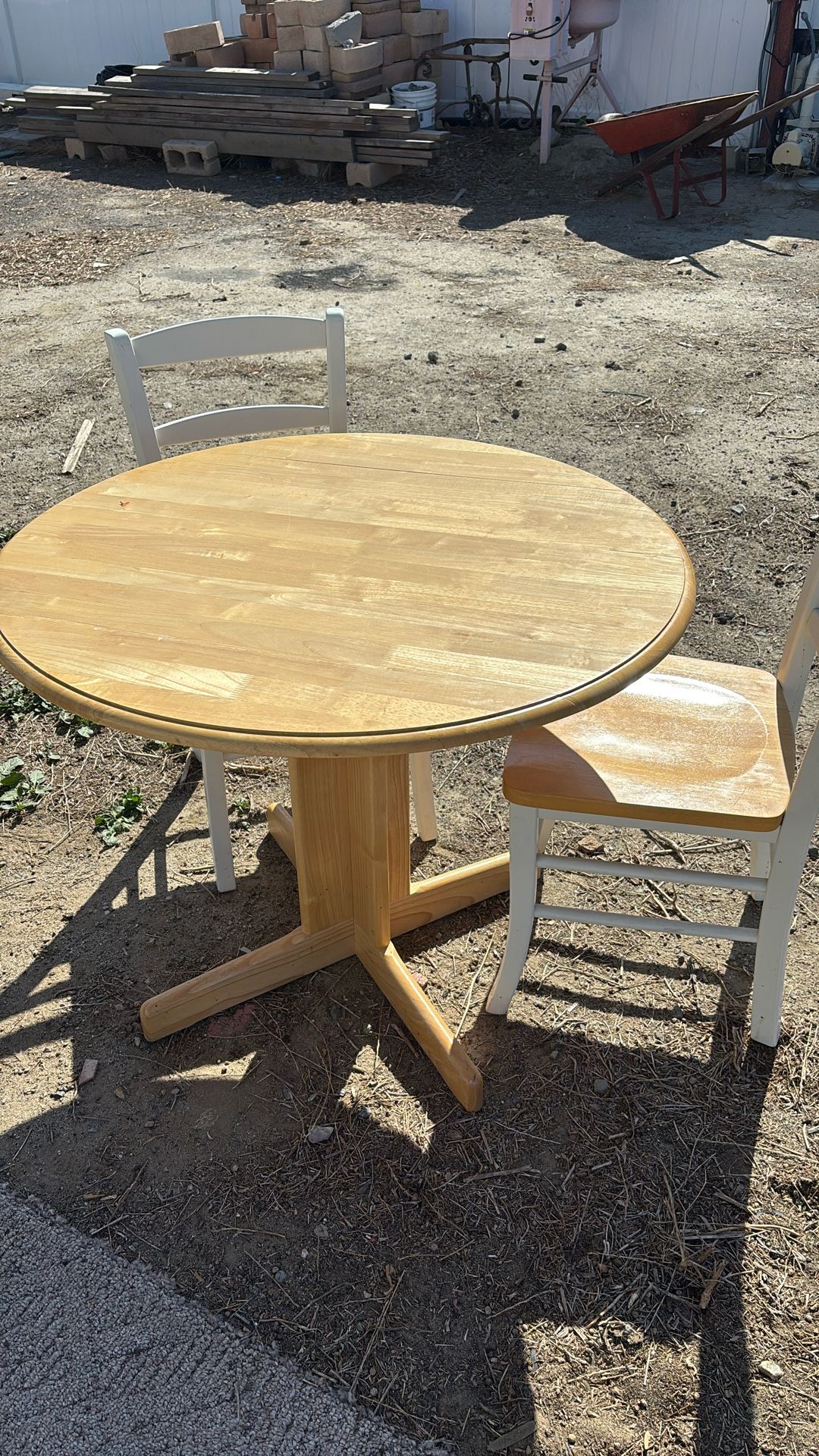 Breakfast Table With 2 Chairs 