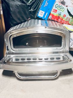 Like new bella PRO - Blaze Oven+: Pizza, Broil, Bake & Roast - Stainless Steel!!!!!