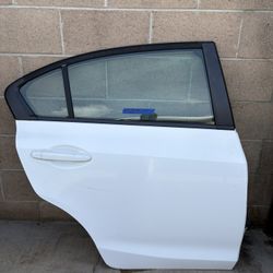 2012-2015 Honda Civic Sedan Passenger Rear Door 