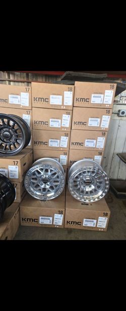 🔥Brand New 18" KMC Wheels