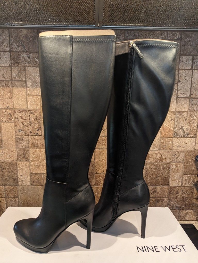 Heeled Boots Quizme Knee High Boot Nine West Quizme Knee High