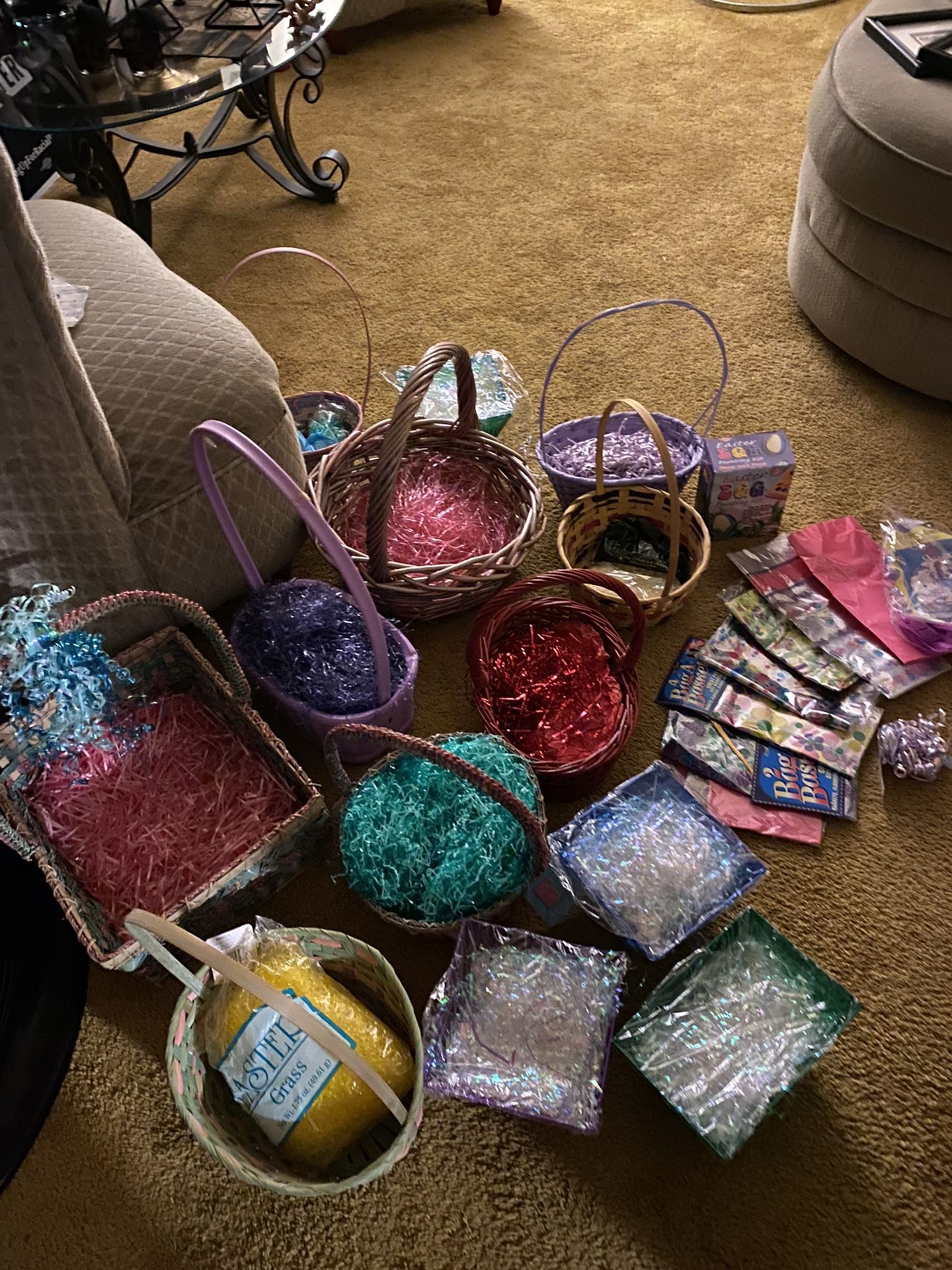 Assortment Of Easter Baskets 