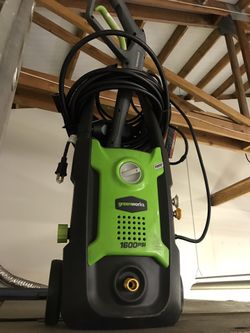 Electric pressure washer 1600 psi