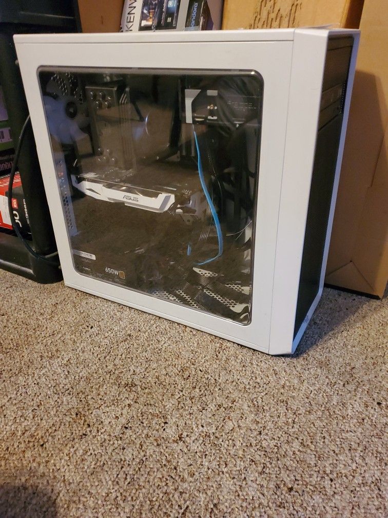 All White Gaming Pc (I7 9700k)