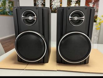 Sharp 2 speakers. Used.