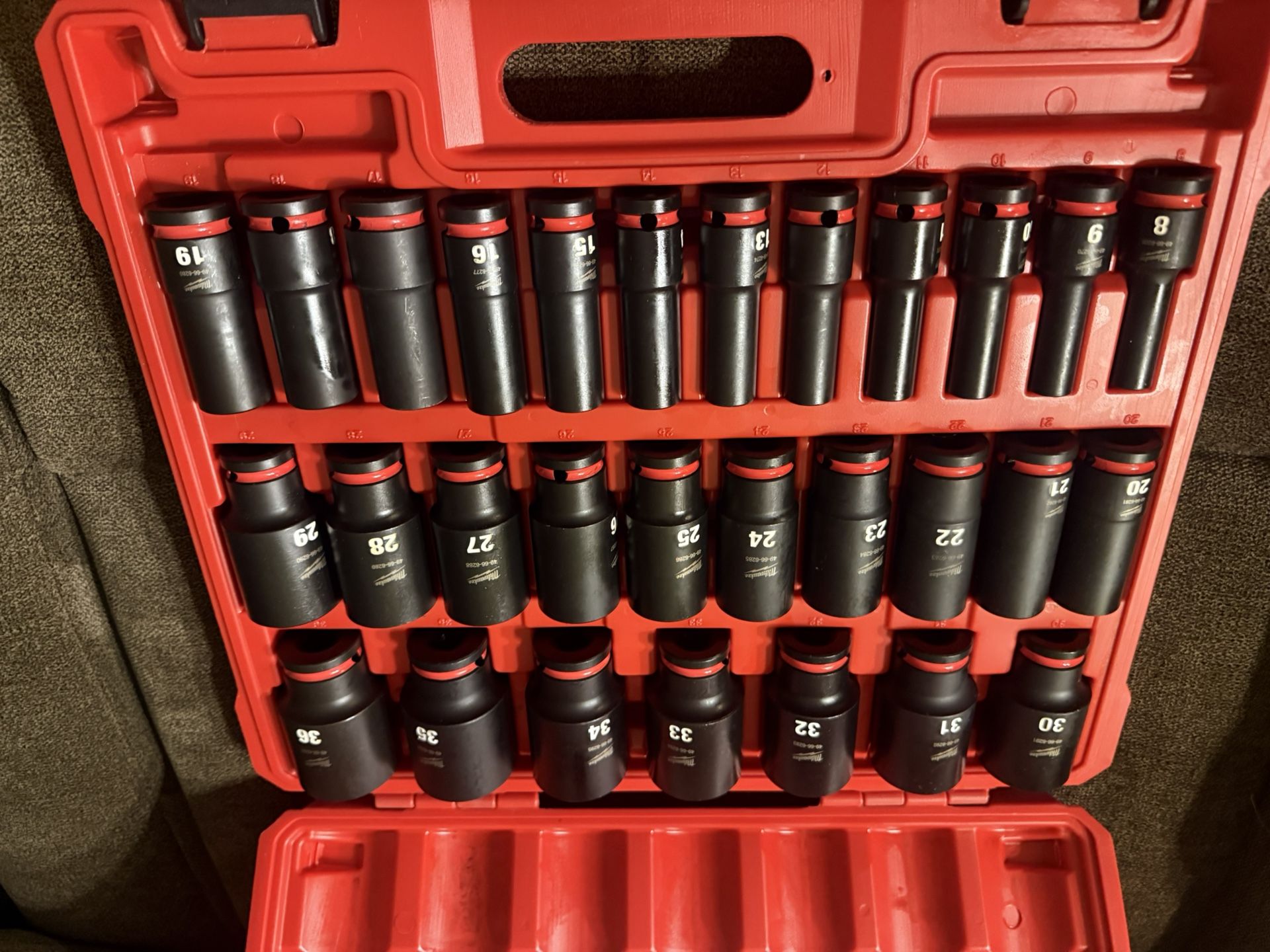 SHOCKWAVE 1/2 in. Drive Metric 6 Point Impact Socket Set (29-Piece)