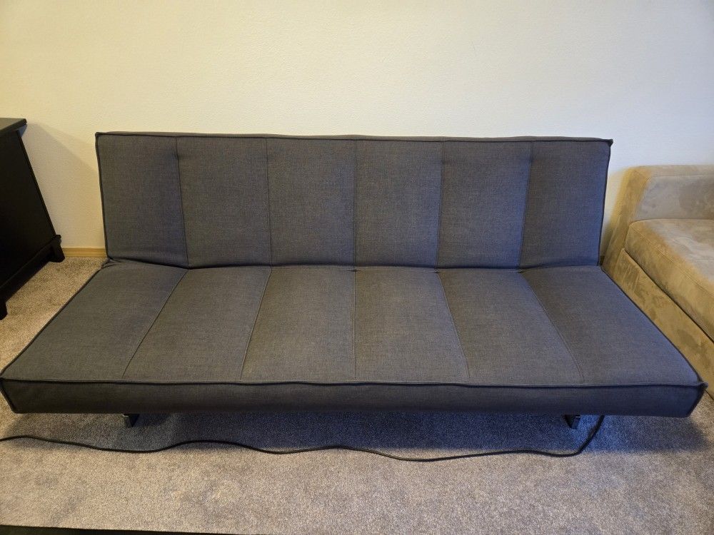 CB2 Flex Gravel Sleeper Sofa/Couch/Futon