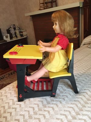 Vintage Suzy Smart Doll With Her Desk 1962 For Sale In Greer Sc