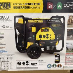 Champion Dual Fuel Generator 4750
