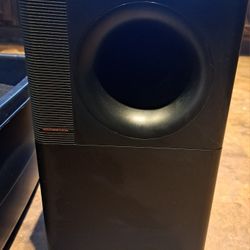 Bose Subwoofer And Surround Sound 