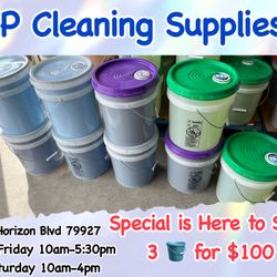 🪣 Detergent, Softeners, Multi Purpose Cleaner 🪣