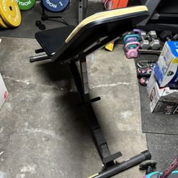 Fitness Reality Work Out Bench